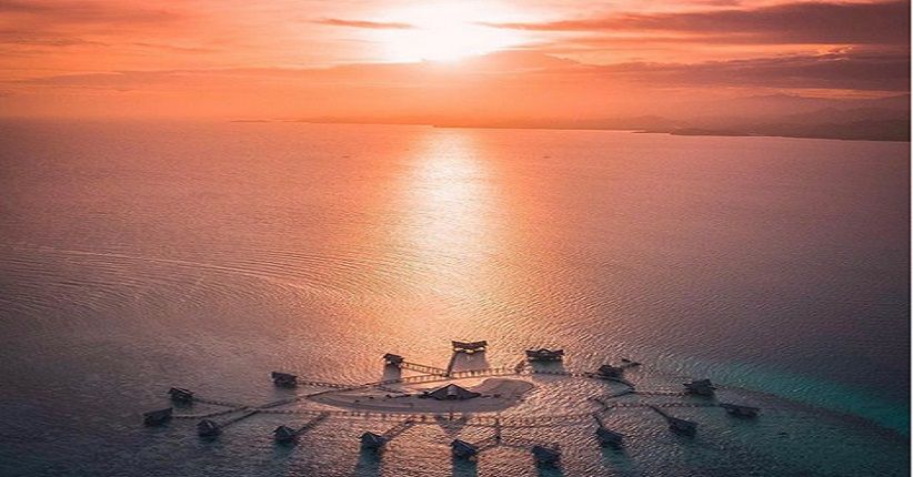 Menikmati Senja di Pulo Cinta Gorontalo, Keindahannya Mirip Lukisan