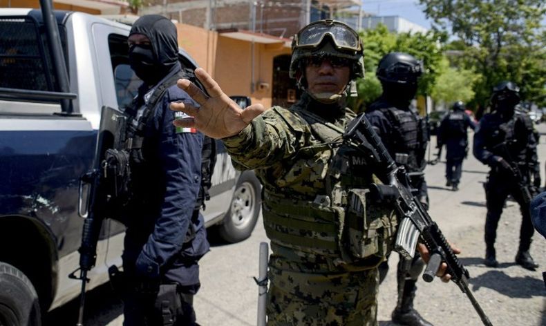 Marinir Serbu Markas Polisi di Meksiko, Lucuti Senjata 700 Petugas