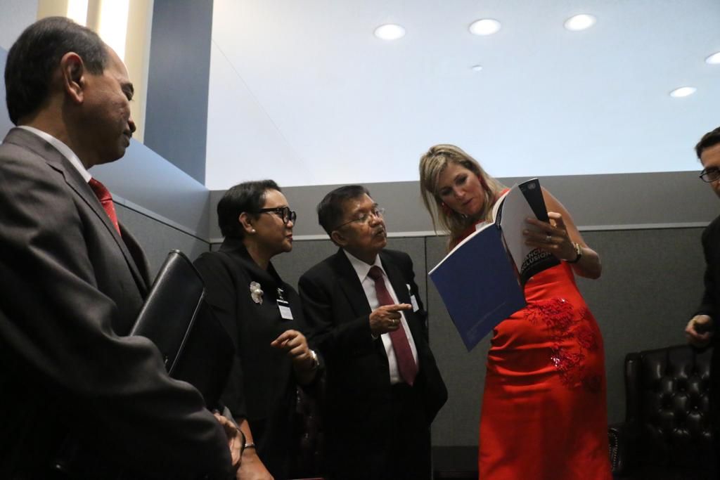 Wapres JK Cerita Kemajuan Inklusi Keuangan RI ke Ratu Belanda