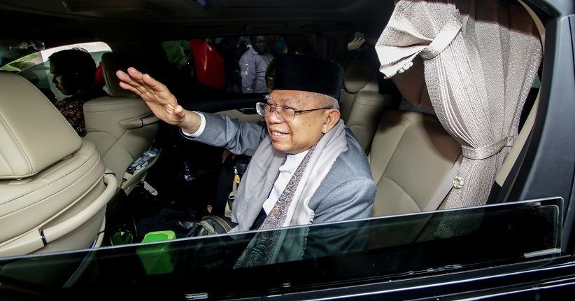 Kunjungi Madura, Ma'ruf Amin Ingin Klarifikasi Hoaks soal Jokowi