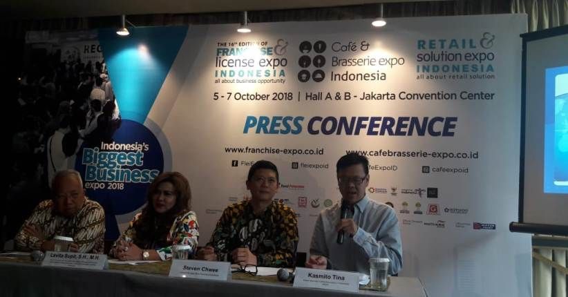 Resmi Dibuka, Pameran Waralaba dan Cafe Targetkan 20.000 Pengunjung