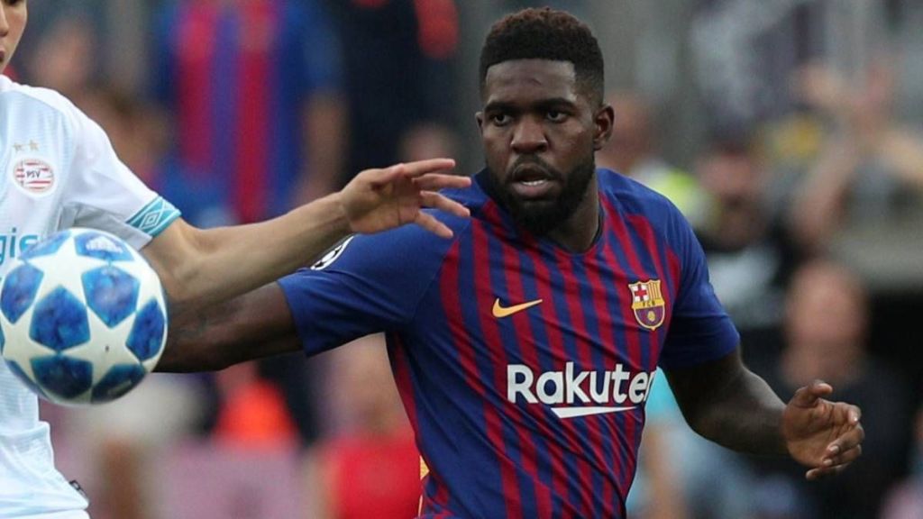 Cedera Lutut Kian Parah, Umtiti Diragukan Tampil Lawan Athletic Bilbao