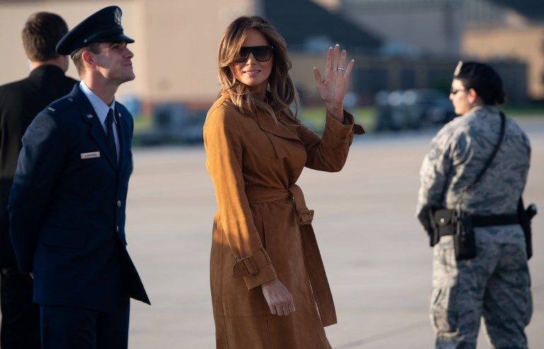 Ibu Negara AS Melania Trump Memulai Kunjungan Perdana ke Afrika