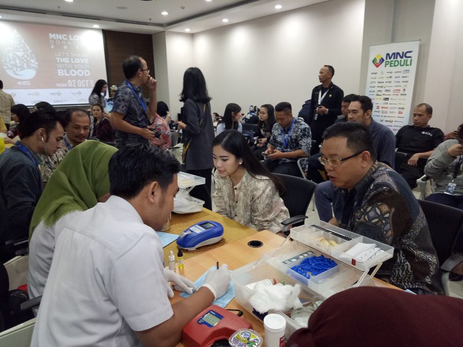 Gelar Aksi Donor Darah, MNC Peduli Targetkan 500 Kantong Terpenuhi