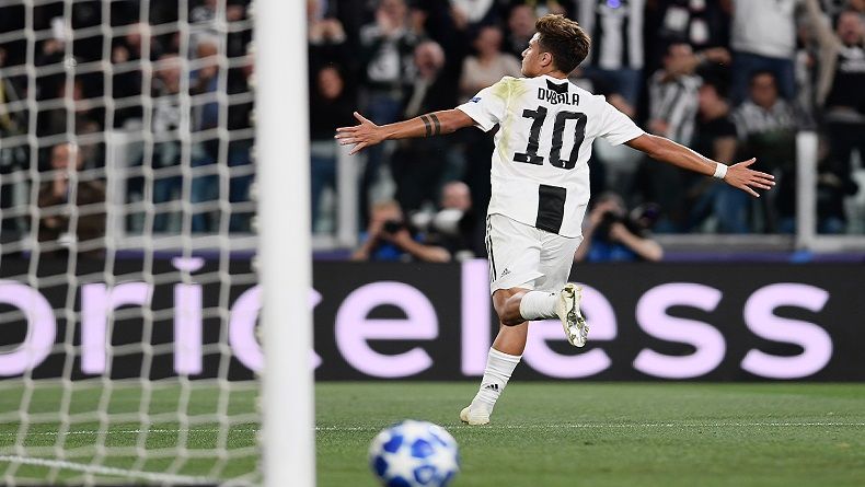 Hasil Liga Champions: Minus CR7, Hattrick Dybala Bawa Juventus Pesta