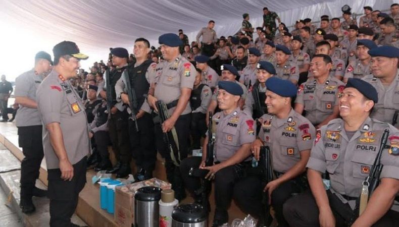 Polda Sumut Kirim 2 Kompi Brimob Bantu Korban Bencana Gempa di Sulteng