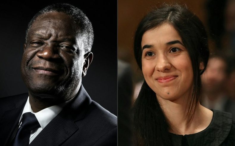 Hadiah Nobel Perdamaian Jatuh pada Dokter Kongo dan Perempuan Yazidi