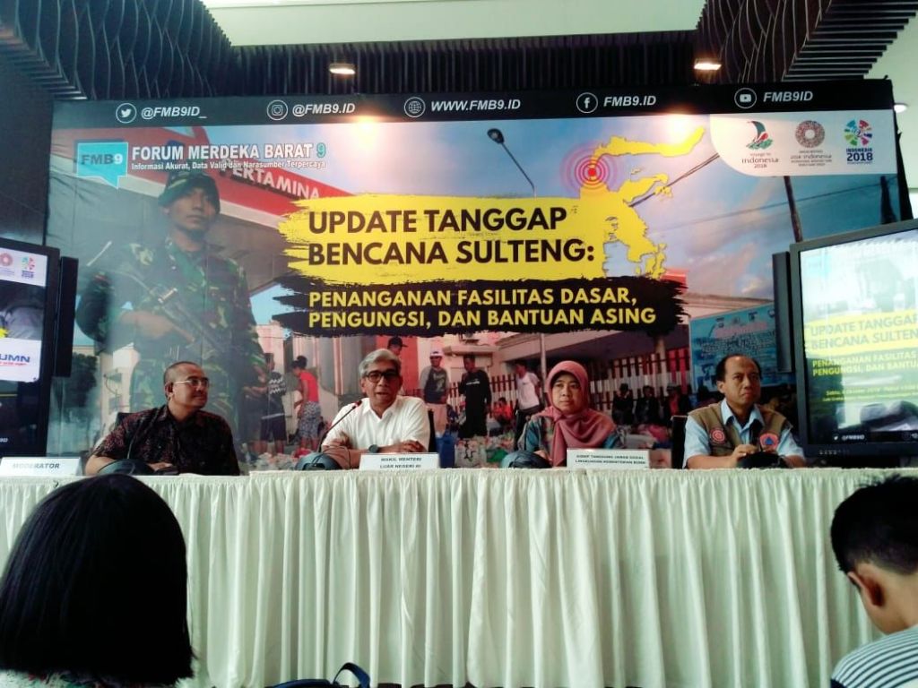 Update Gempa dan Tsunami Sulteng, Korban Meninggal Capai 1.649 Orang