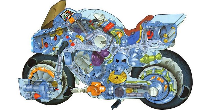 Jepang dan AS Ciptakan Motor yang Bisa Dilipat dan Jadi Baju Tempur