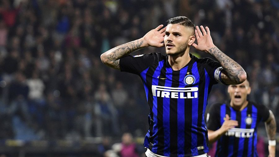 Raih 103 Gol untuk Inter, Mauro Icardi Sejajar Christian Vieri
