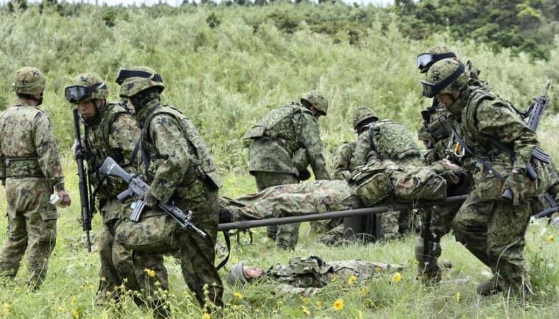 Tentara Jepang Tewas saat Latihan Tempur dengan AS dan Filipina