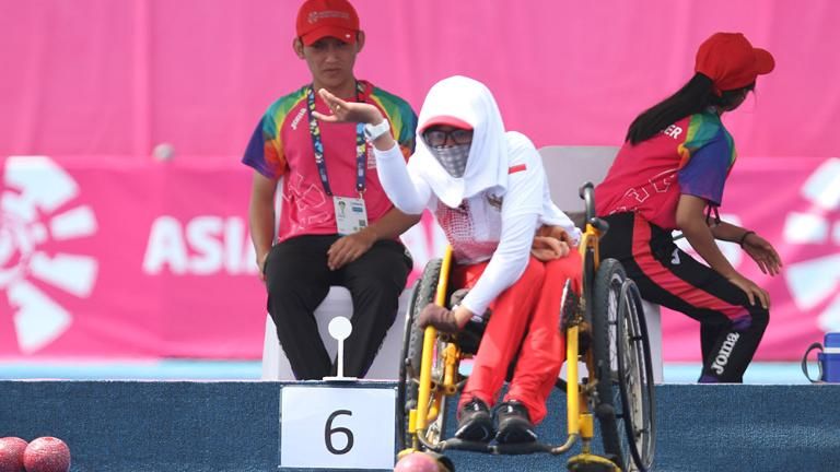 Mella Windasari Persembahkan Medali Emas dari Tunggal Putri Lawn Bowls