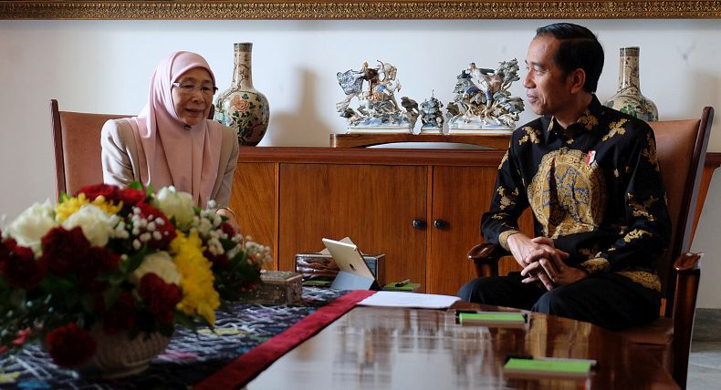 Bertemu di Bogor, Presiden Jokowi dan Wakil PM Malaysia Bahas TKI