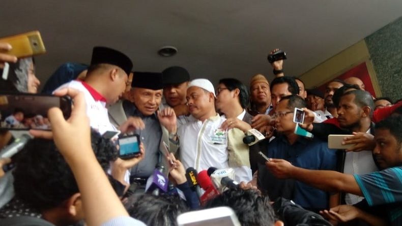 Amien Rais Sempat Makan Nasi Gudeg dan Ayam Kampung saat Pemeriksaan