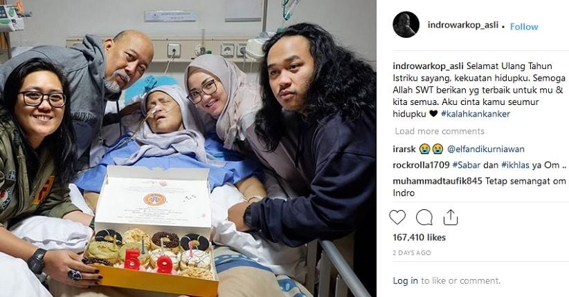 Istri Indro Warkop Akan Dimakamkan di TPU Karet Bivak