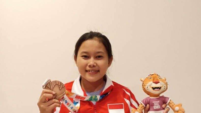 Nur Vinatasari Raih Medali Pertama Olimpiade Remaja di Buenos Aires