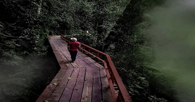 Spot Terhits di Lereng Ungaran, Kunjungi Jembatan Romantis Curug Lawe