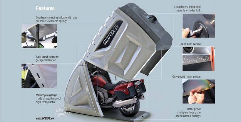 Perusahaan Jerman Ciptakan Garasi Motor Portable, Bisa Dipindah-Pindah