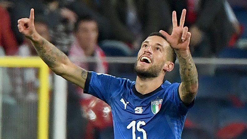 Cetak Gol Kemenangan Italia, Biraghi: Ini untuk Mendiang Astori