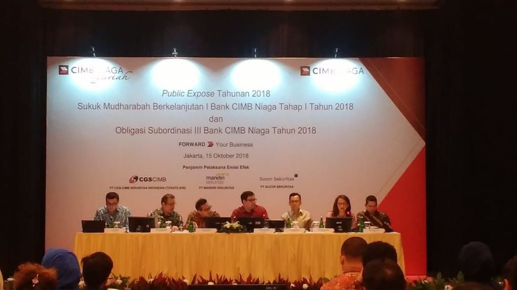 CIMB Niaga Tawarkan Sukuk Mudharabah dan Obligasi Subordinasi  