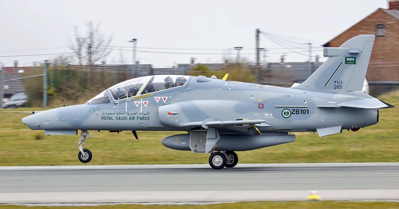 Jet Tempur Hawk Arab Saudi Jatuh saat Latihan, Pilot Tewas