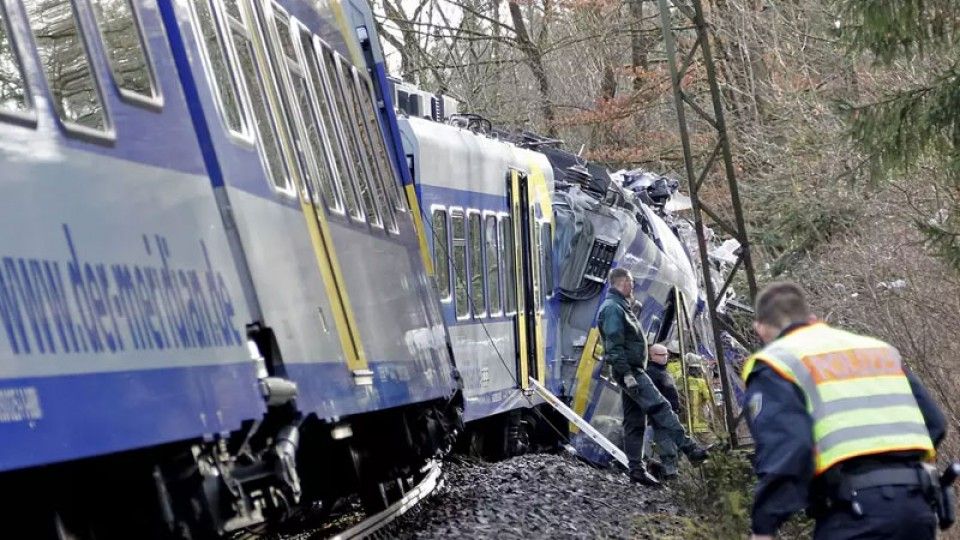 Kereta dan Truk Bertabrakan di Jerman, 16 Orang Terluka