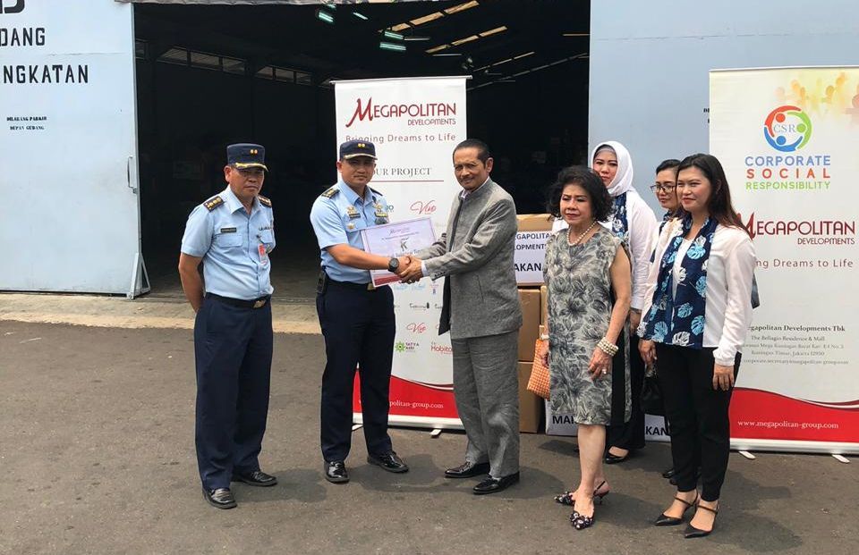 Megapolitan Developments Beri Bantuan untuk Korban Bencana di Sulteng