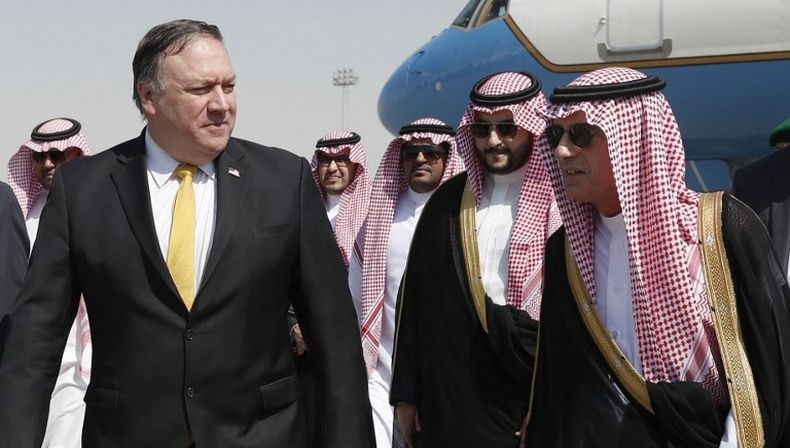 Menlu AS Temui Putra Mahkota Saudi soal Hilangnya Jurnalis Khashoggi