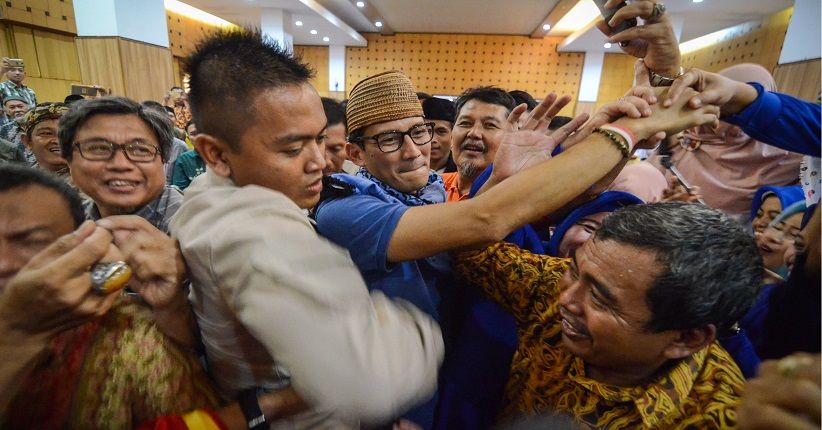 Sandiaga Uno Terkesan dengan Sistem Perekonomian Ponpes Aa Gym