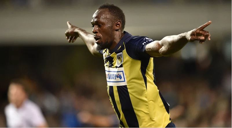 Usai Cetak Gol Pertama, Usain Bolt Dilirik AC Milan