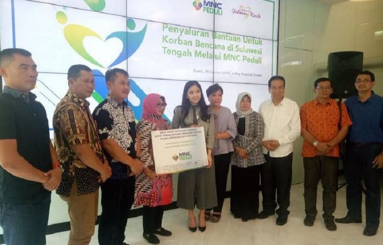 Pemkab Gunungkidul Serahkan Donasi untuk Sulteng melalui MNC Peduli