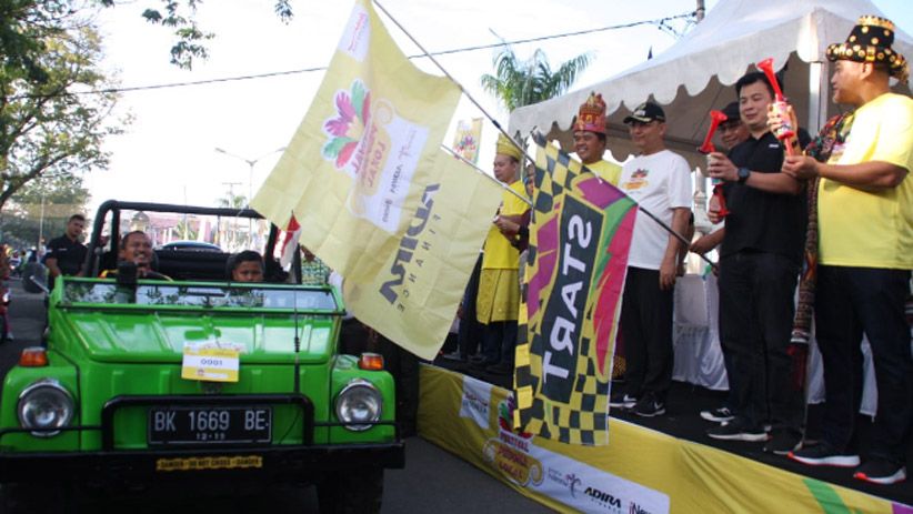 Kemeriahan Acara Festival Pesona Lokal Pukau Warga Medan