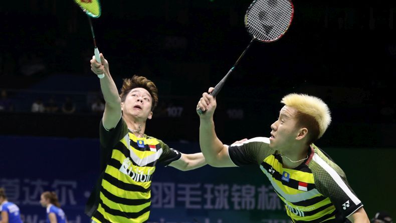 Kalahkan Andalan Jepang, Kevin/Marcus Juara Denmark Terbuka