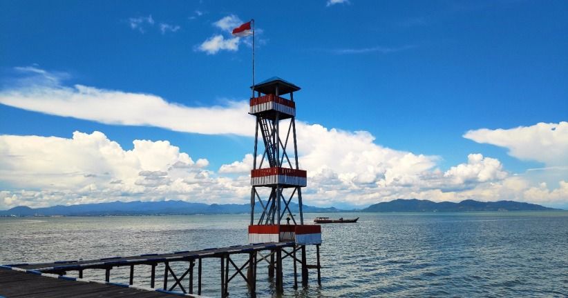 Jaga Kedaulatan Negara di Daerah Perbatasan lewat Senyuman Tegak