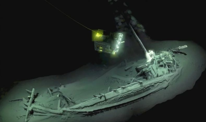 Bangkai Kapal Tertua di Dunia Ditemukan di Laut Hitam