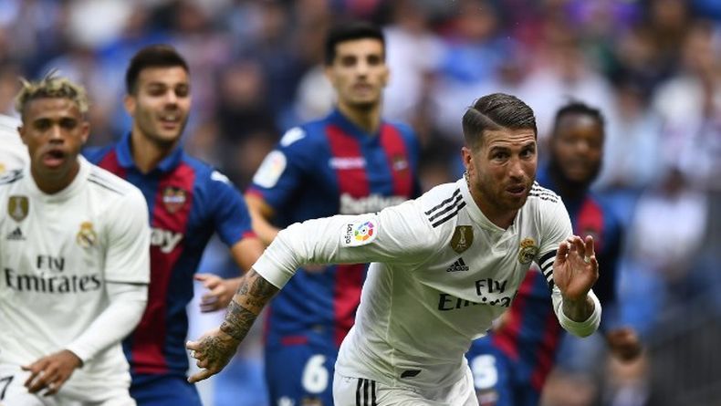 Terekam Marah dengan Rekan Setim, Sergio Ramos Minta Maaf