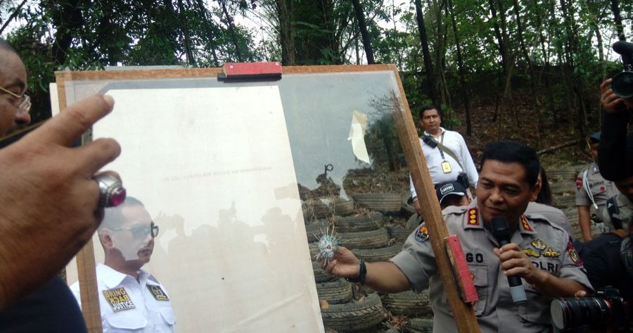 Hasil Uji Tembak Senjata Tersangka Kasus Peluru Nyasar ke Gedung DPR