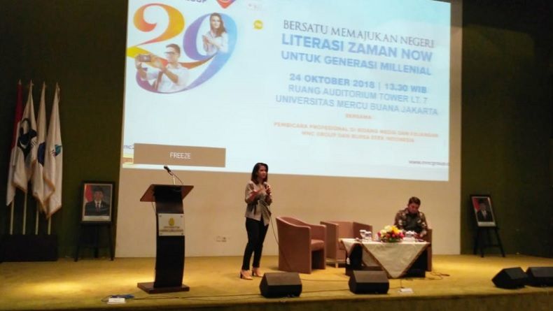 Literasi Zaman Now, MNC Group: Banyak Milenial Sukses dari Medsos