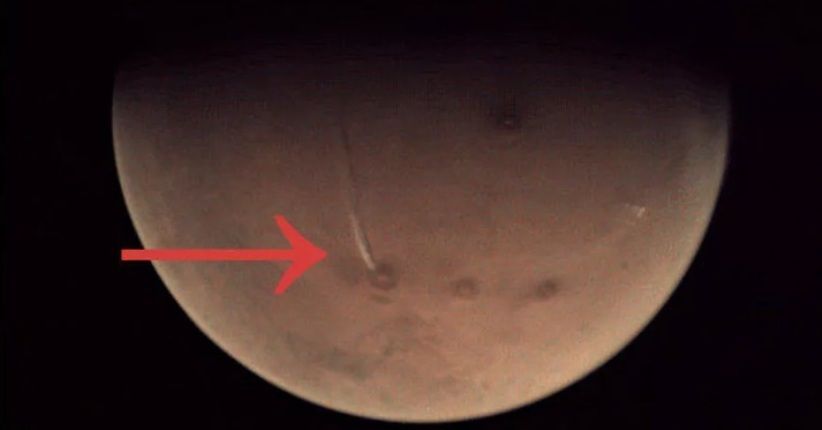 Soal Gunung Api di Mars, NASA: Ini Bukan Segumpal Asap
