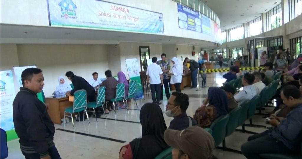 Hari Pertama Pendaftaran, Loket Hunian DP 0 Rupiah Diserbu Warga