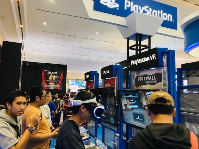 PlayStation Bawa Pengalaman VR Games di Indocomtech 2018