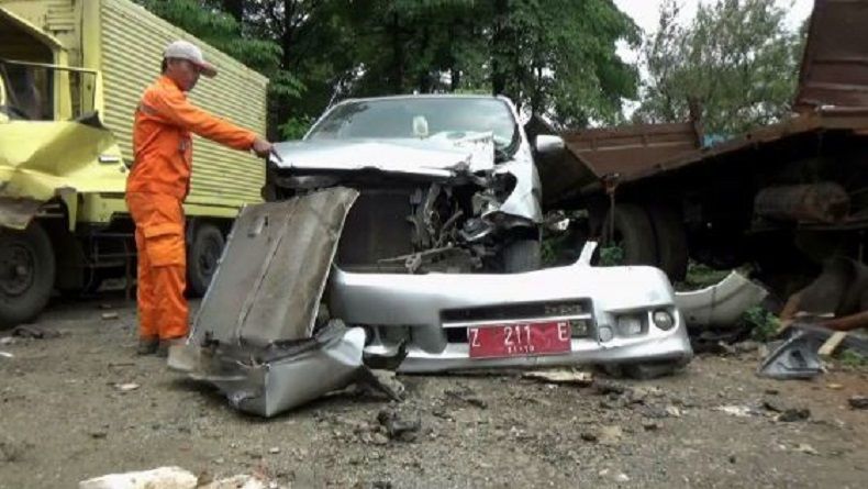 Kecelakaan di Tol Purbaleunyi, 2 Pegawai KPU Garut Terluka