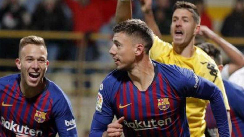 Hasil Copa del Rey: Gol Tunggal Lenglet Pastikan Kemenangan Barcelona