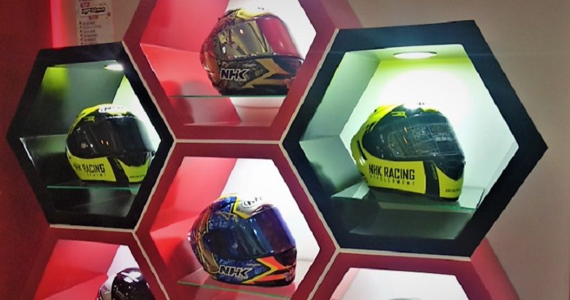 Helm MotoGP Dijual Rp2,8 Juta di IMOS 2018 
