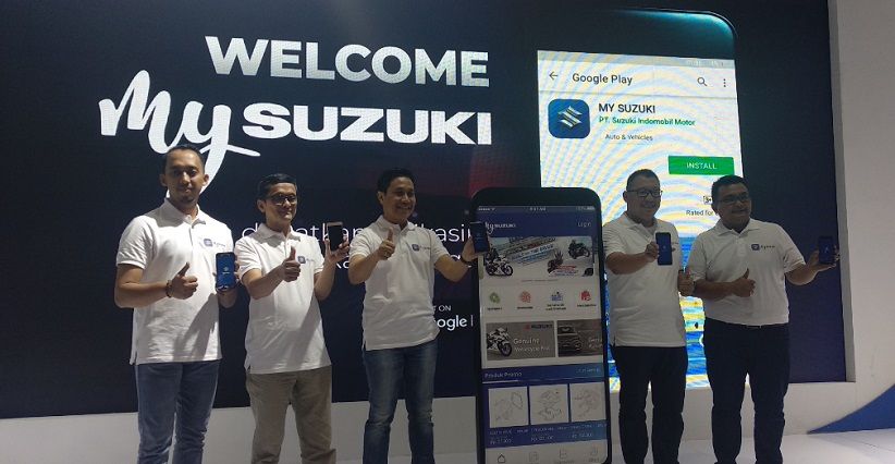 Cari Suku Cadang Motor Suzuki Bisa Lewat Aplikasi
