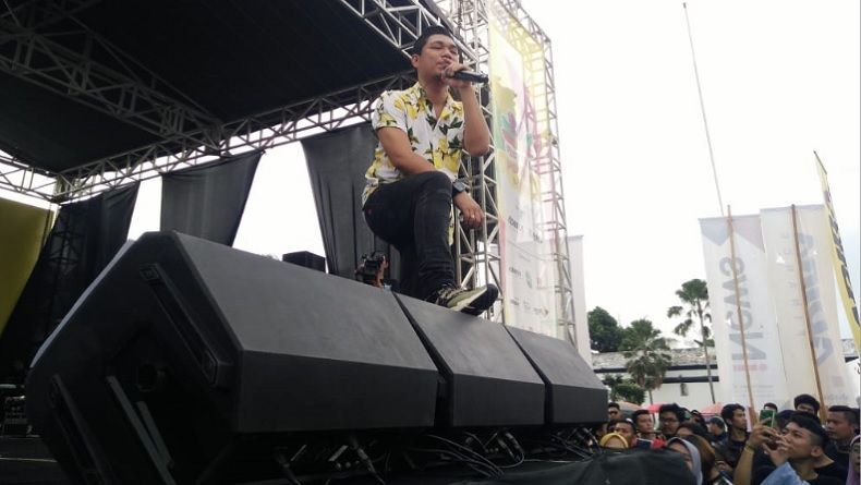 Aksi Armada Bikin Pecah Panggung Festival Pesona Lokal Palembang