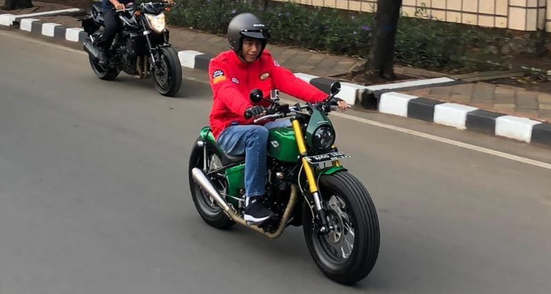 Ini Spesifikasi Motor Modifikasi Jokowi Kawasaki W175