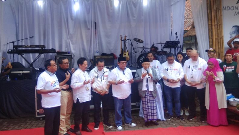 Ma'ruf Amin Ingin Rumah Aspirasi Bawa Perubahan untuk Indonesia