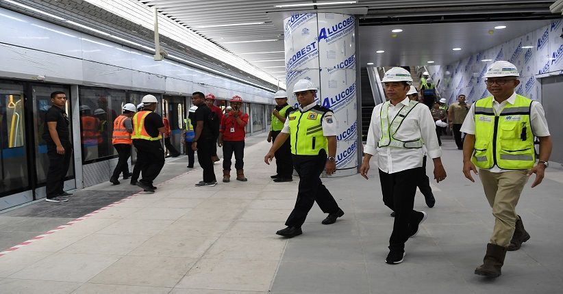 Presiden Jokowi Sebut Tarif MRT Jakarta Rp8.000-Rp9.000