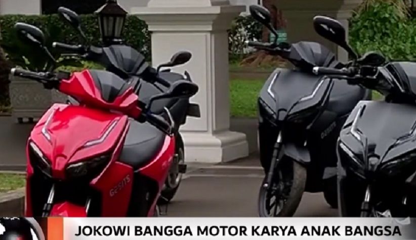 Jokowi Pesan 100 Unit, Ini Harga Motor Listrik Gesits
